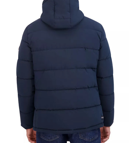 Men'S Quilted Hooded Puffer Jacket