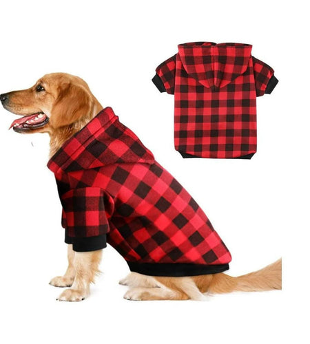 2 PCS Dog Hoodie Sweatshirt Sweater for Extra Small Dogs Cat Puppy Clothes Coat Warm and Soft