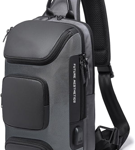 Sling Backpack Sling Bag Crossbody Backpack Shoulder Casual Daypack Rucksack for Men